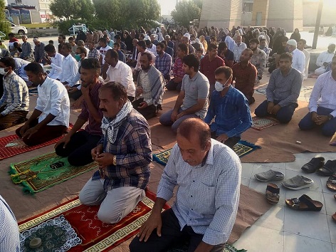 اقامه نماز عید فطر در هرمزگان