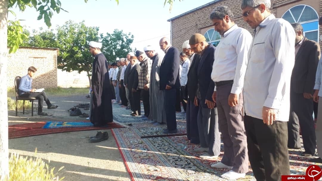 برگزاری نماز عید فطر زیر چتر آسمان در جای جای خراسان رضوی