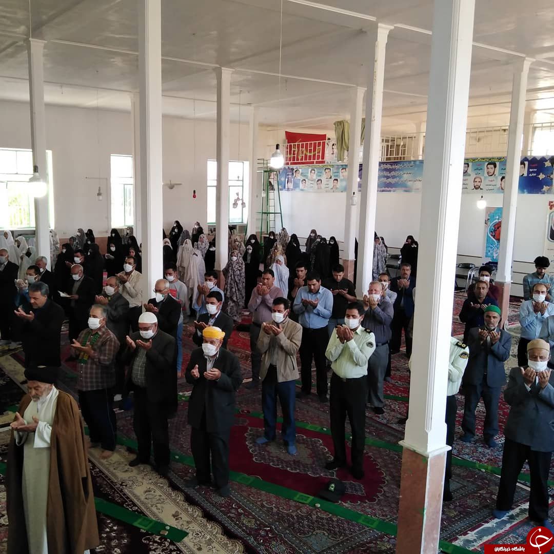 برگزاری نماز عید فطر زیر چتر آسمان در جای جای خراسان رضوی