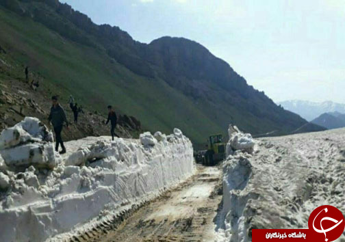 بازگشایی مسیر قزوین به اشکور رامسر + تصاویر