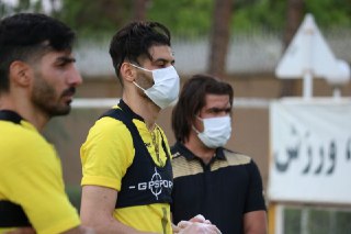 بدل هادی عقیلی در تمرین سپاهان!