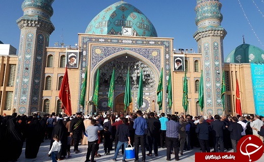 صحن های میعادگاه منتظران گشوده شد