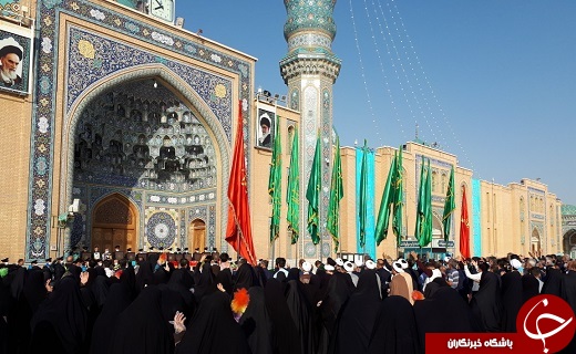 صحن های میعادگاه منتظران گشوده شد