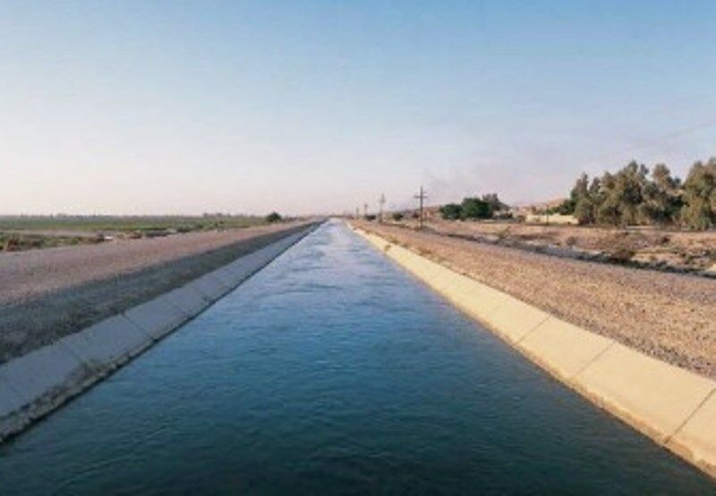 بهسازی کانال‌های آبیاری کشاورزی در عجب‌شیر