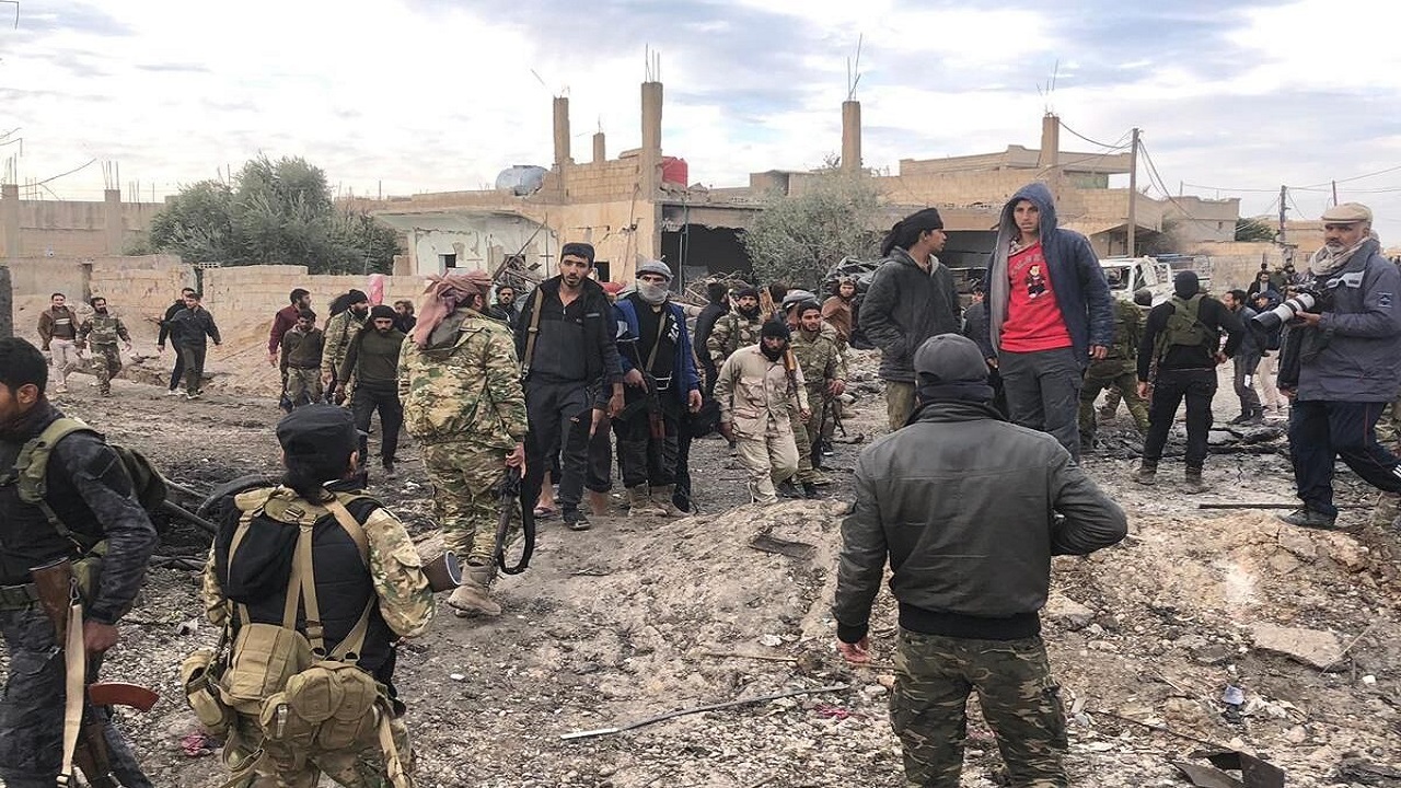 انفجار در حومه شمالی حلب
