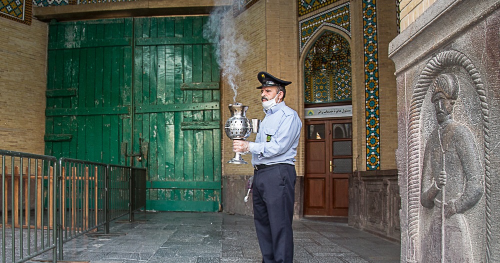 بازگشایی آستان مقدس حضرت عبدالعظیم (ع) به روی زائران پس از 70 روز +تصاویر