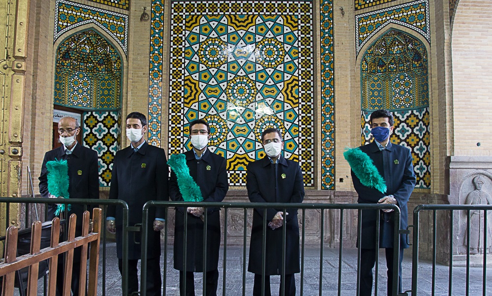 بازگشایی آستان مقدس حضرت عبدالعظیم (ع) به روی زائران پس از 70 روز +تصاویر