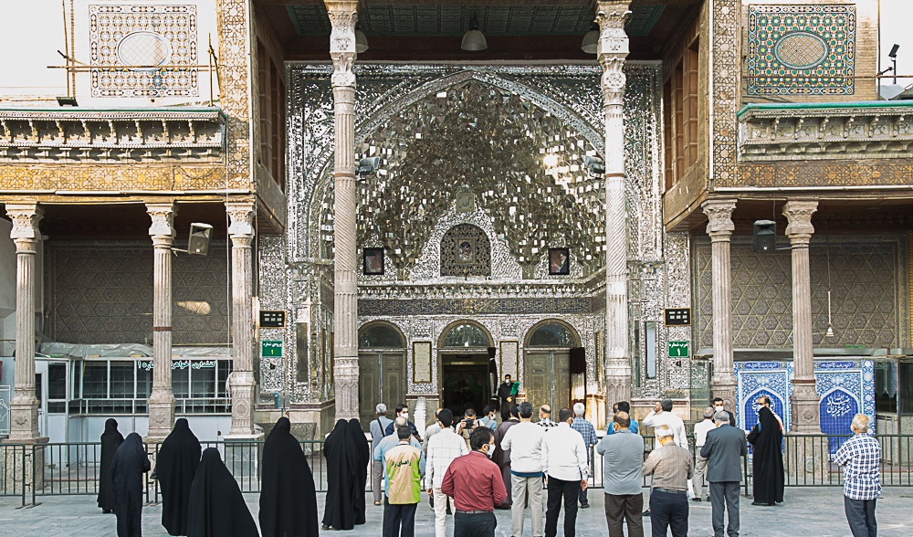 بازگشایی آستان مقدس حضرت عبدالعظیم (ع) به روی زائران پس از 70 روز +تصاویر