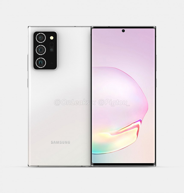اولین رندرهای +Galaxy Note 20 در فضای مجازی دیده شد