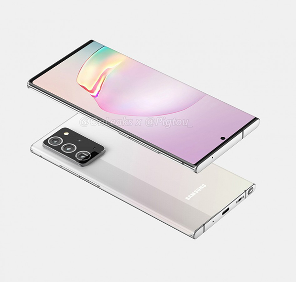 اولین رندرهای +Galaxy Note 20 در فضای مجازی دیده شد