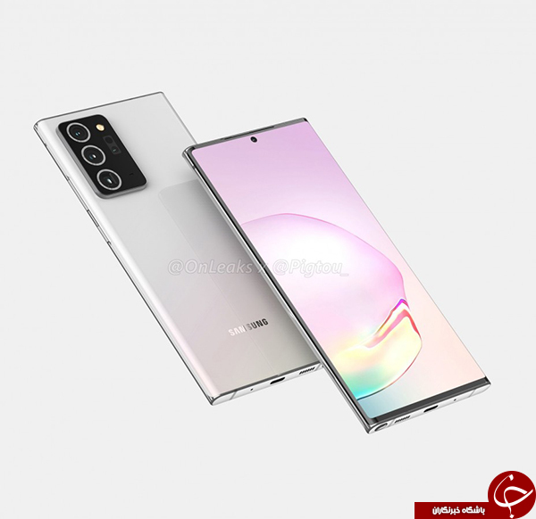 اولین رندرهای +Galaxy Note 20 در فضای مجازی دیده شد