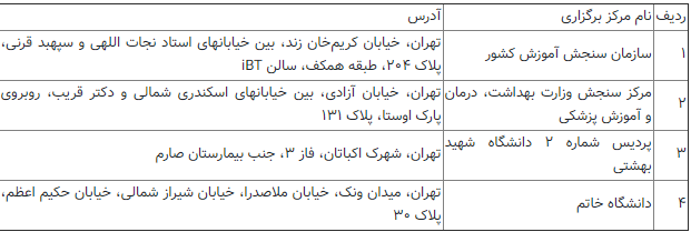 جزئیات تقویم آزمون تولیمو ۲۰۲۰ اعلام شد جزئیات تقویم آزمون تولیمو ۲۰۲۰ اعلام شد