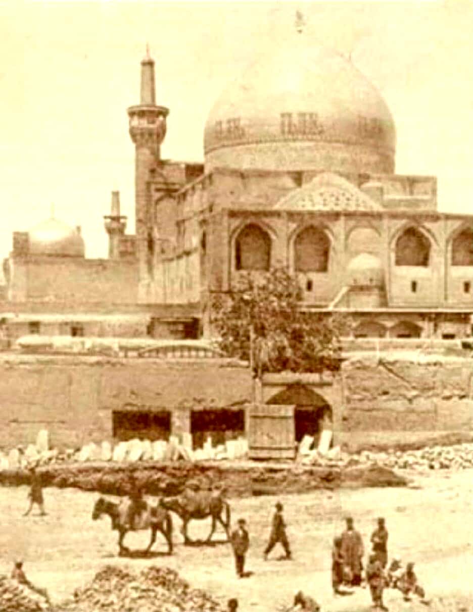 اولین تصاویر از حرم مطهر رضوی/عکسهایی به قدمت تاریخ یک حرم