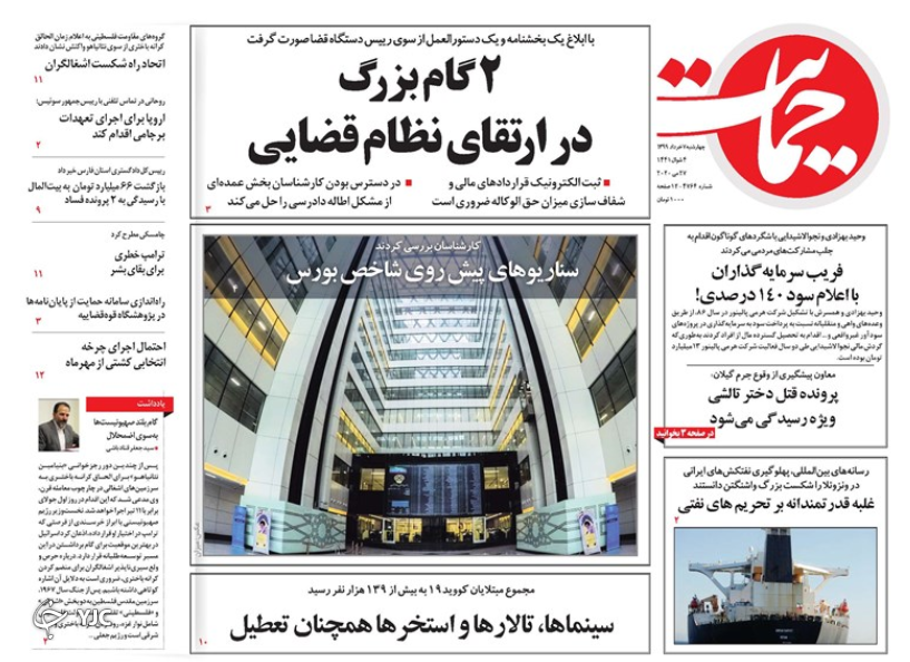 خانه ملت روی ریل یازدهم/  وعده کاهش نرخ تورم/  از دورکاری تا تعدیل / قربانی خانه پدری