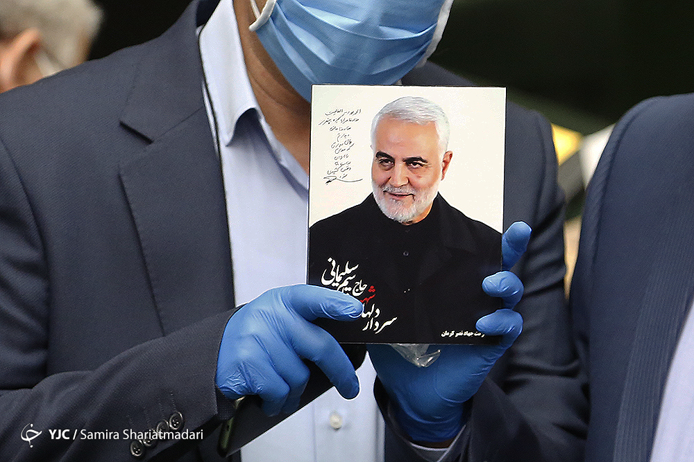 سردار سلیمانی در مجلس