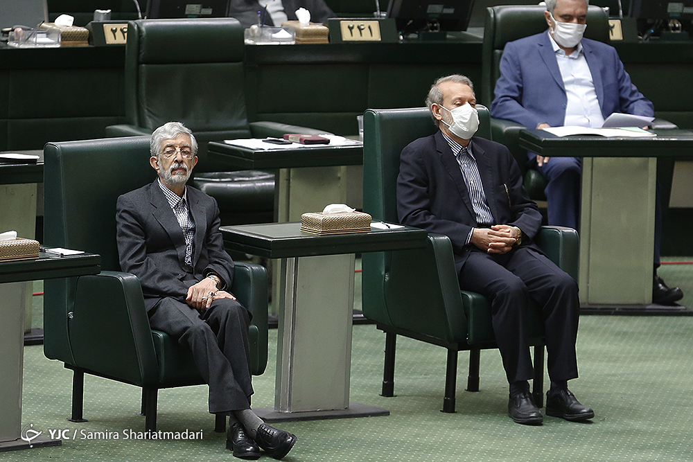 لاریجانی و حداد عادل