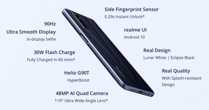 تلفن هوشمند Realme 6s با تراشه Helio G90T رونمایی شد
