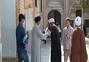 طلاب حوزه علمیه قم امروز سر کلاس درس حاضر شدند