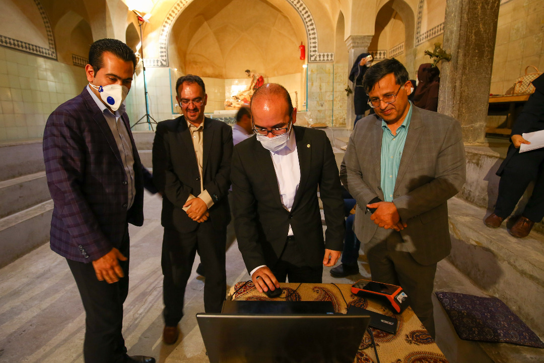 رونمایی ازوب سایت موزه گرمابه علیقلی آقا 