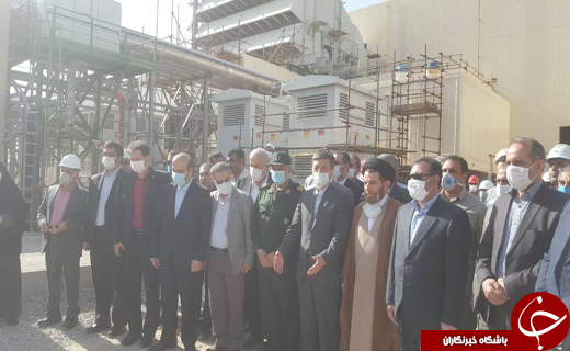نیروگاه سیکل ترکیبی خرم&zwnj;آباد افتتاح شد+تصاویر