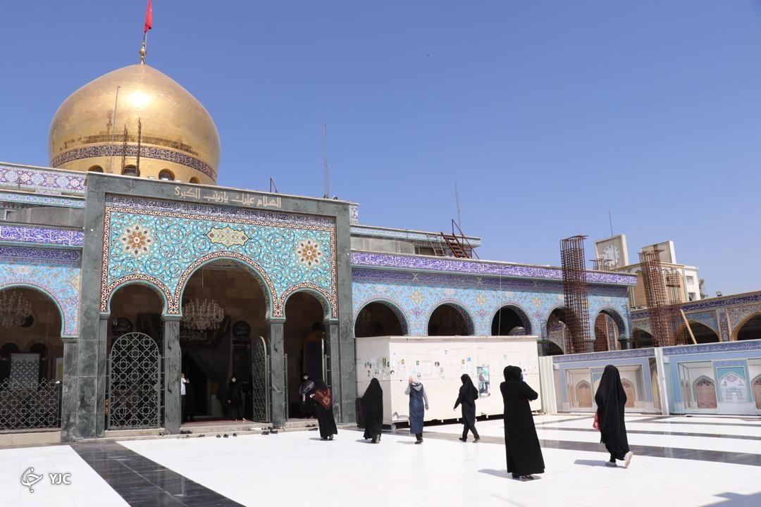بارگشایی آستان مقدس حضرت زینب (س) با رعایت پروتکل&zwnj;های بهداشتی