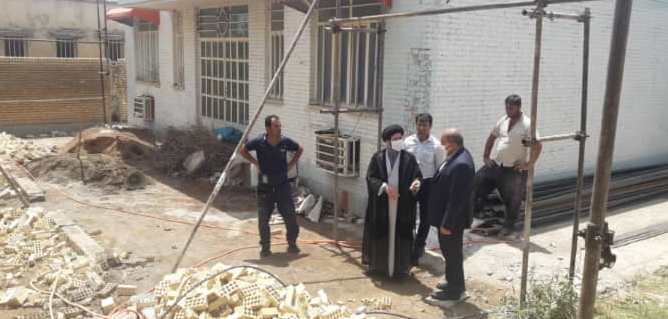 بازدید فرماندار اندیکا از سالن چند منظوره سازمان تبلیغات اسلامی