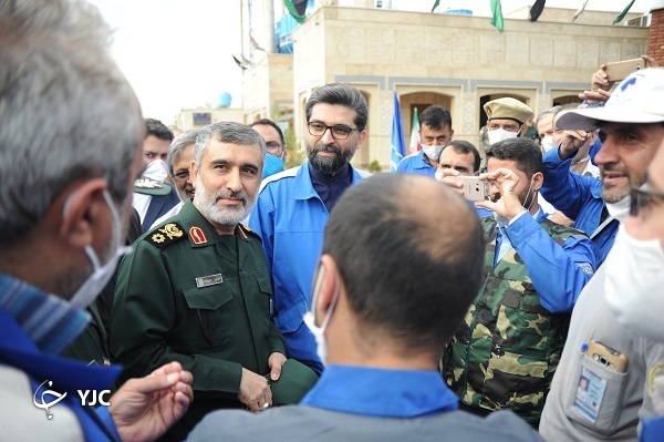 بازدید سردار حاجی&zwnj;زاده از گروه صنعتی ایران خودرو