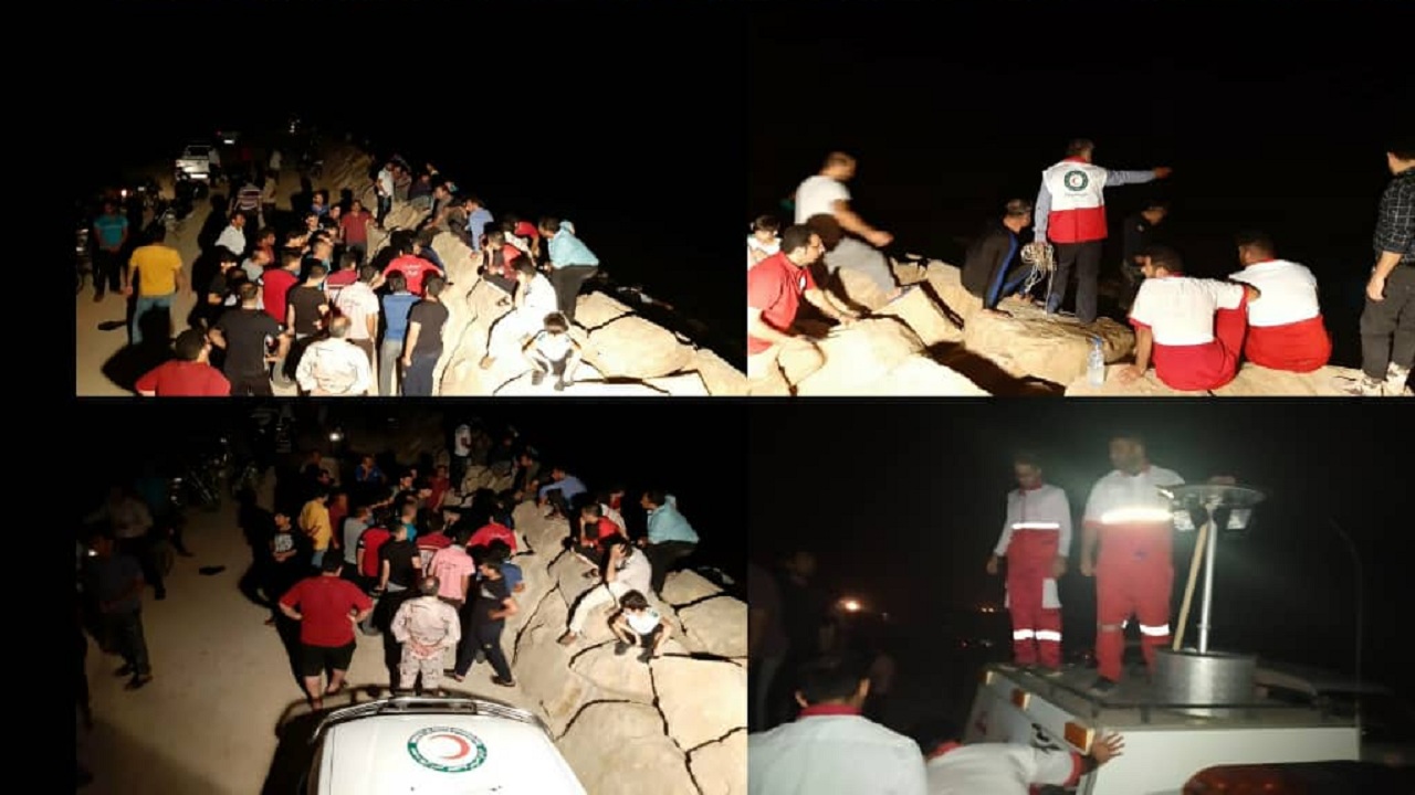جستجو برای یافتن جوان غرق شده در بندر ریگ ادامه دارد