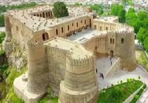 مرمت اضطراری آسیب‌های بیرونی قلعه فلک الافلاک پایان یافت