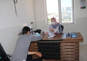 غربالگری کرونای کارکنان شهرداری سنندج