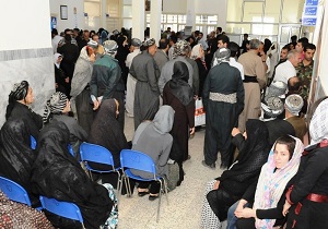 کاهش تعداد پذیرش بیماران در مراکز بهداشتی