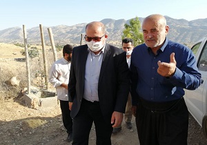 بازدید مسئولان اندیکا از روستا‌های این شهرستان