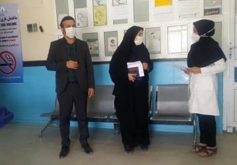 بازدید سرپرست شبکه بهداشت و درمان هلیلان از مرکز سلامت شهید دستغیب کهره