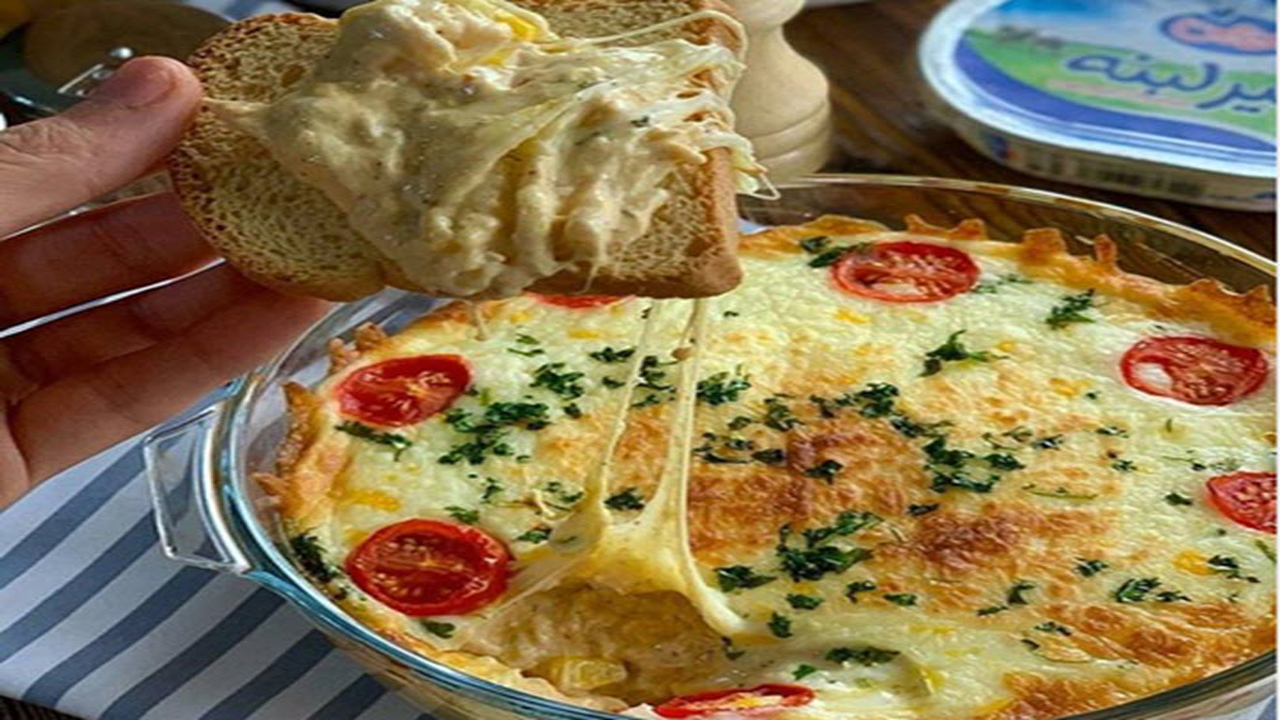 دستور پخت خوراک مرغ و پنیر