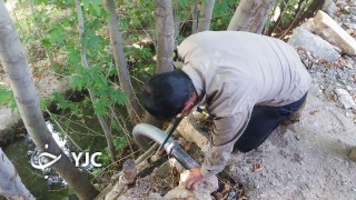 توقیف ۸۰ عدد ادوات تخلیه نخاله، برداشت آب و پساب در امتداد زاینده رود