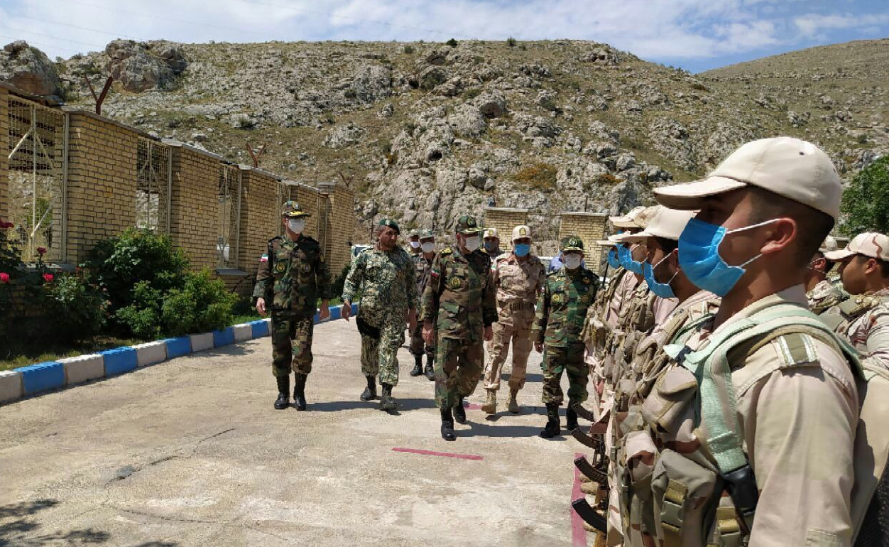 امیر حیدری از هنگ مرزی بازرگان بازدید کرد