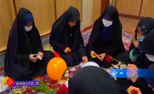 مراسم خاکسپاری شهید نسیم افغانی در حرم مطهر رضوی+فیلم