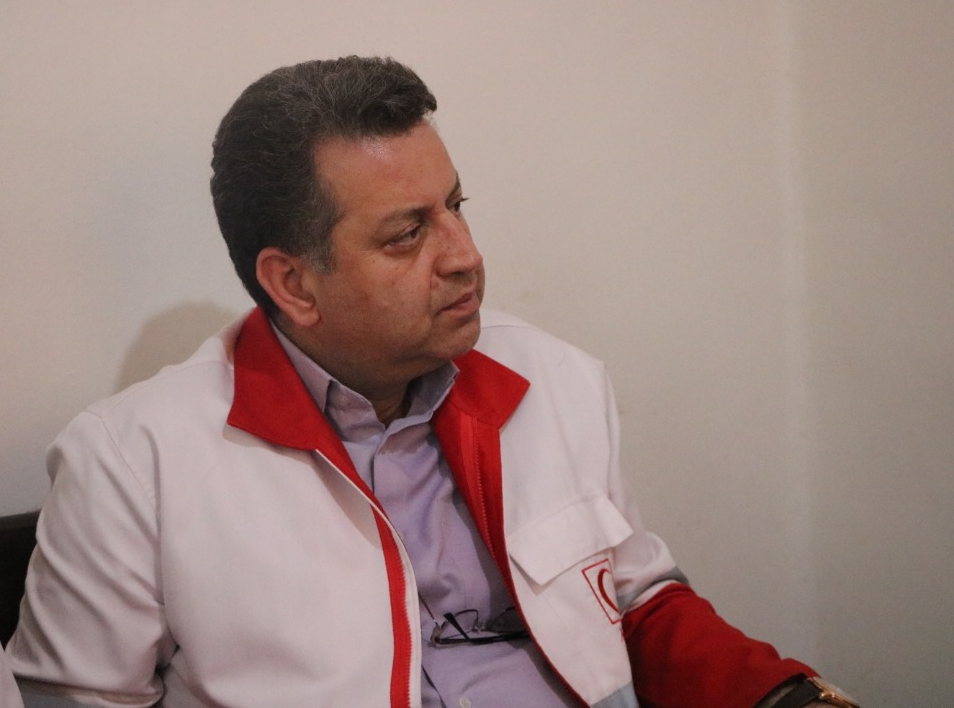 حرازی زاده، مدیر عامل جمعیت هلال احمر یزد