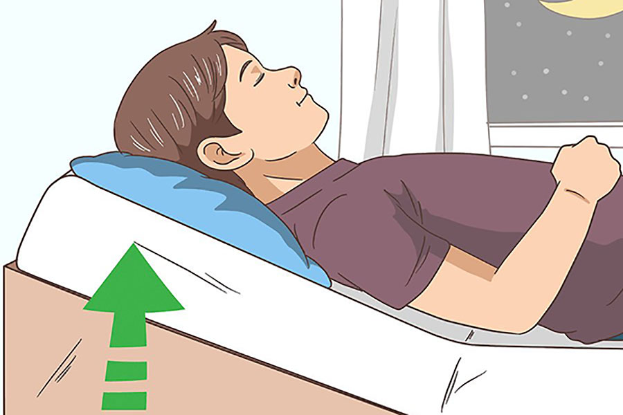 نحوه خوابیدن مبتلایان به ریفلاکس معده 