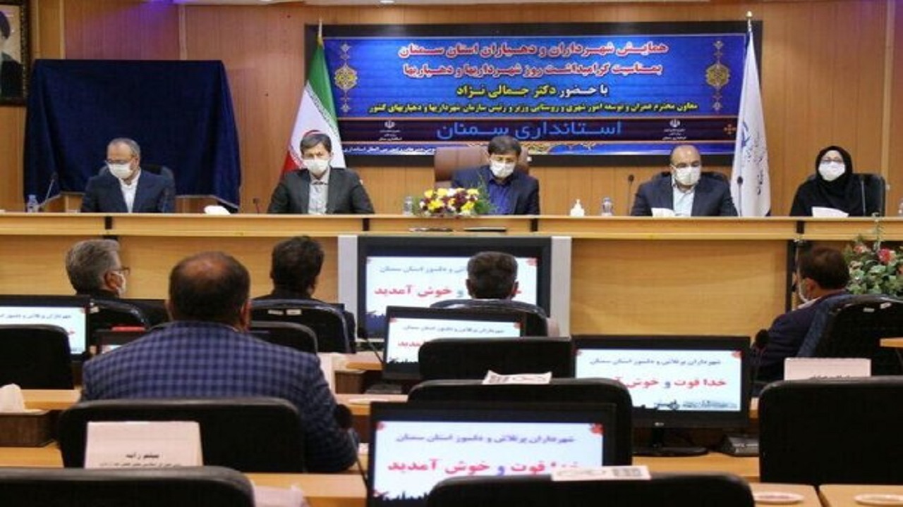 ۷۴ طرح عمرانی شهری و روستایی در سمنان افتتاح شد