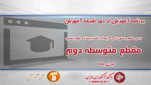 دانلود فیلم کلاس درس علوم و فنون ادبی٣ پایه١٢ رشته ادبیات و علوم انسانی ویژه مقطع متوسطه دوم مورخ ۱۲ تیر