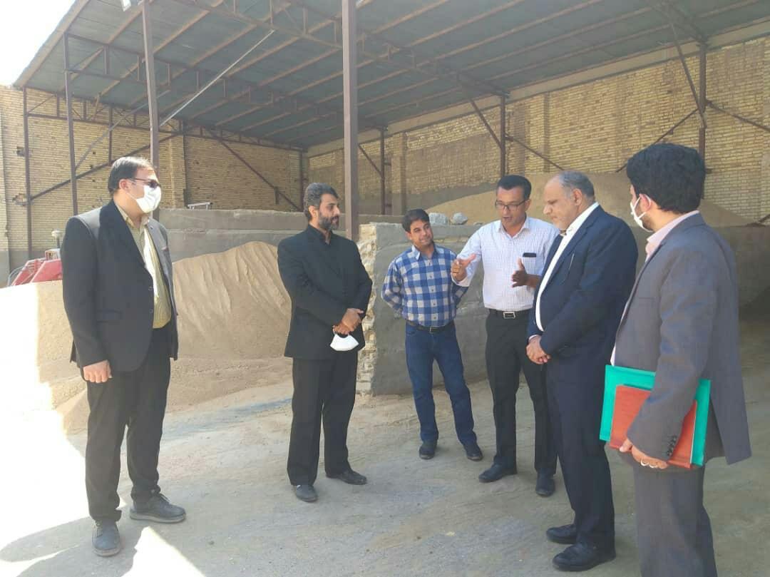 کارخانه تولید خوراک دام در مهریز