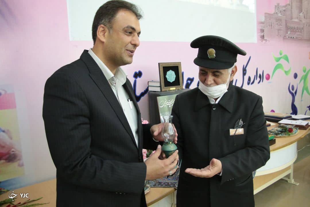 حضور خادمان رضوی در اداره کل ورزش کرمان