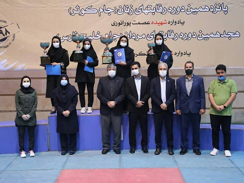 حضور نماینده یزد در مراسم اهداء کاپ قهرمانان لیگ تکواندو بانوان کشور