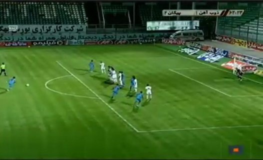 ذوب آهن ۱ - پیکان ۴/ جشنواره گل خودروسازان در ورزشگاه فولاد شهر