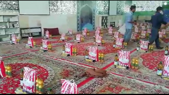تهیه ۲۰۰ بسته غذایی در کاشمر + فیلم