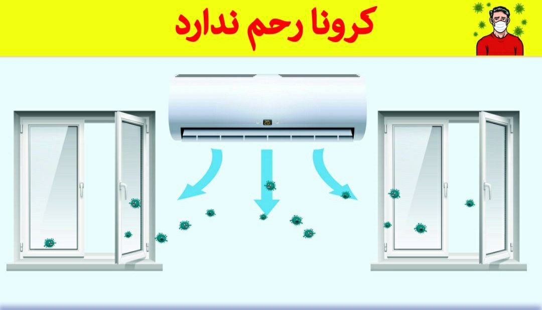 آیا فضا&zwnj;های بسته و اسپلیت خطر ابتلا به کرونا را افزایش می&zwnj;دهند؟