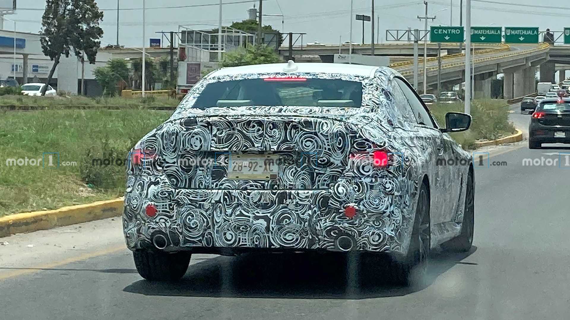 تصاویر جاسوسی منتشر شده از دومین سری کوپه شرکت BMW
