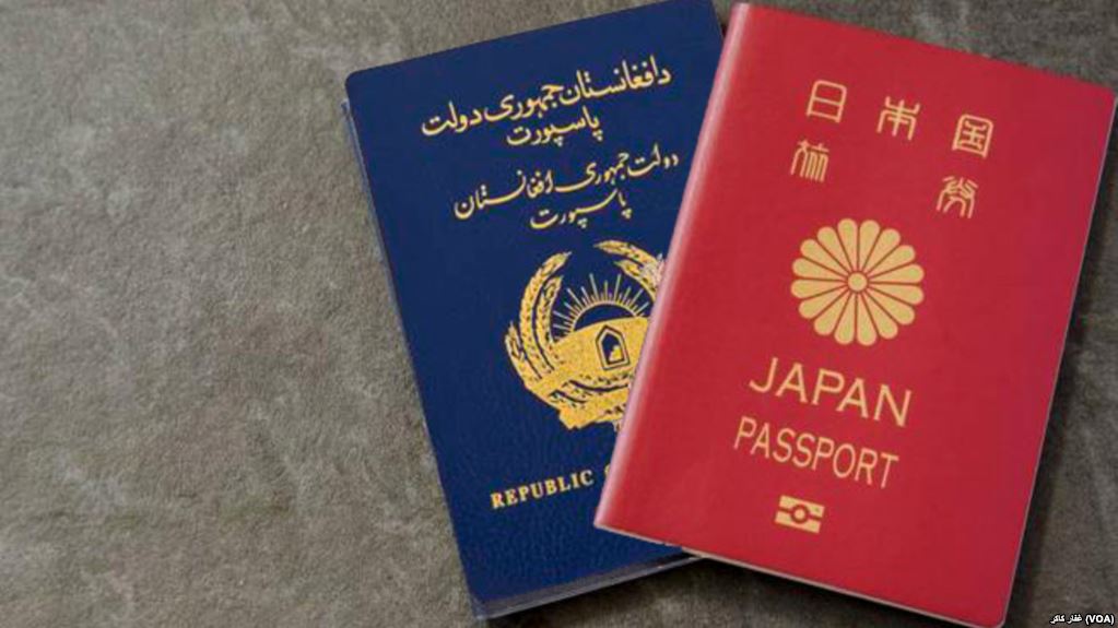 افغانستان بی اعتبار ترین پاسپورت جهان را دارد