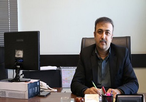 علی اصغر همت معاون بهبود تولیدات دامی جهاد کشاورزی استان قم